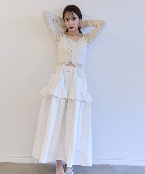 sheer swell boat cardigan（カーディガン/ボレロ）｜HONEY MI