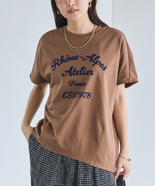 フロッキーロゴタックTシャツ セール】フロッキーロゴタックTシャツ（Tシャツ/カットソー