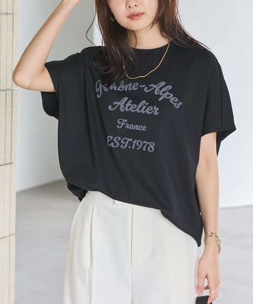 フロッキーロゴタックTシャツ セール】フロッキーロゴタックTシャツ（Tシャツ/カットソー