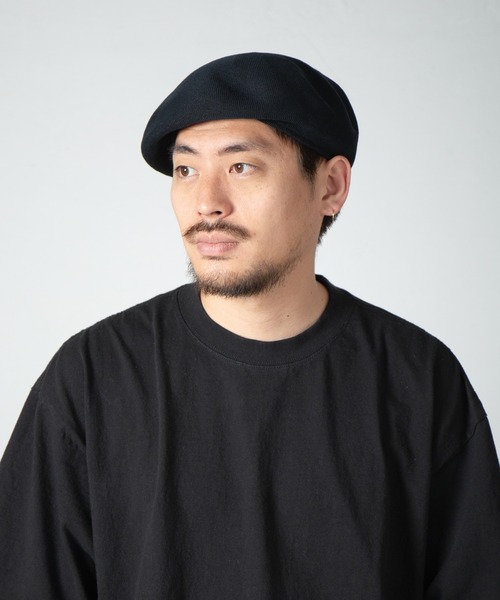RACAL（ラカル）の「Spring Soft Knit Beret / スプリングソフトニットベレー（ハンチング/ベレー帽・メンズ・ネイビー/ブラック/オリーブ・LARGE/MEDIUM）」の2枚目の写真