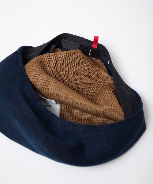 RACAL（ラカル）の「Spring Soft Knit Beret / スプリングソフトニットベレー（ハンチング/ベレー帽・メンズ・ネイビー/ブラック/オリーブ・LARGE/MEDIUM）」の11枚目の写真