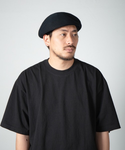 RACAL（ラカル）の「Spring Soft Knit Beret / スプリングソフトニットベレー（ハンチング/ベレー帽・メンズ・ネイビー/ブラック/オリーブ・LARGE/MEDIUM）」の17枚目の写真