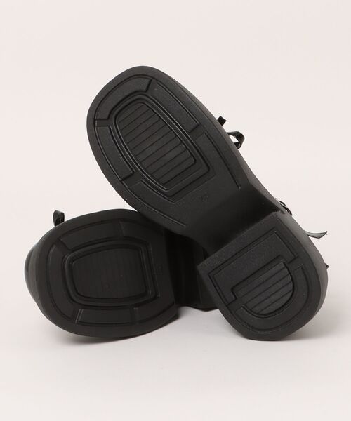 WEGO（ウィゴー）の「WEGO/厚底リボンエナメルメリージェーンシューズ/ローファー（ローファー・レディース・ホワイト/ブラック・LARGE/MEDIUM）」の8枚目の写真