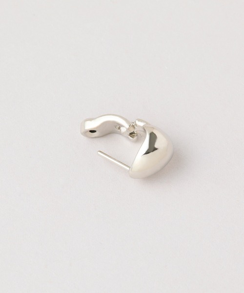 CALIN STANDARD(カリンスタンダード)の「◆金属アレルギー対応◆◆made in japan◆【片手でスムースワンタッチ】オーバルドロップ ミニスムースピアス(ピアス(両耳用)・レディース・ゴールド/ピンクゴールド/シルバー・FREE)」の12枚目の写真