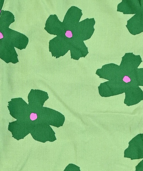 MARKEY'S（マーキーズ）の「総柄サイドフリルパンツ（その他パンツ・キッズ・ベージュ/ライトグリーン・90/100/110/120/130/140/150）」の11枚目の写真