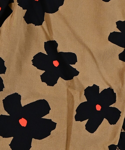 MARKEY'S（マーキーズ）の「総柄サイドフリルパンツ（その他パンツ・キッズ・ベージュ/ライトグリーン・90/100/110/120/130/140/150）」の12枚目の写真