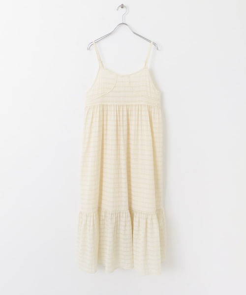 SENSE OF PLACE by URBAN RESEARCH（センスオブプレイスバイアーバンリサーチ）の「チェックジャガードキャミワンピース（ワンピース・レディース・アイボリー/ブラック/ブルー・S/ONE）」の13枚目の写真
