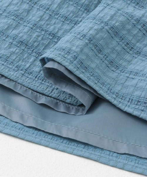 SENSE OF PLACE by URBAN RESEARCH（センスオブプレイスバイアーバンリサーチ）の「チェックジャガードキャミワンピース（ワンピース・レディース・アイボリー/ブラック/ブルー・S/ONE）」の18枚目の写真