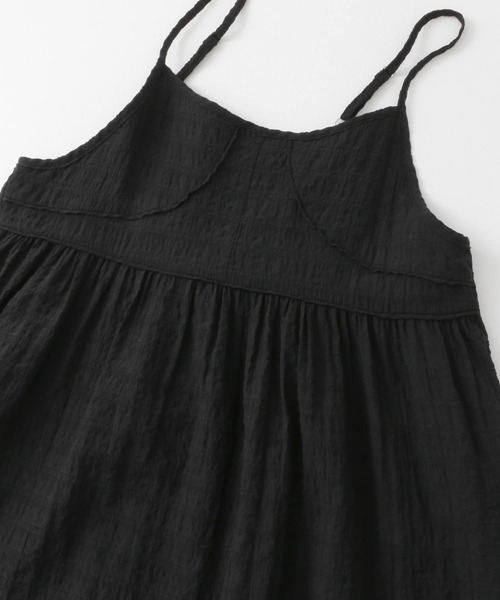 SENSE OF PLACE by URBAN RESEARCH（センスオブプレイスバイアーバンリサーチ）の「チェックジャガードキャミワンピース（ワンピース・レディース・アイボリー/ブラック/ブルー・S/ONE）」の19枚目の写真