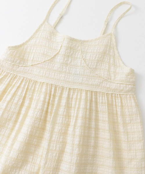 SENSE OF PLACE by URBAN RESEARCH（センスオブプレイスバイアーバンリサーチ）の「チェックジャガードキャミワンピース（ワンピース・レディース・アイボリー/ブラック/ブルー・S/ONE）」の20枚目の写真