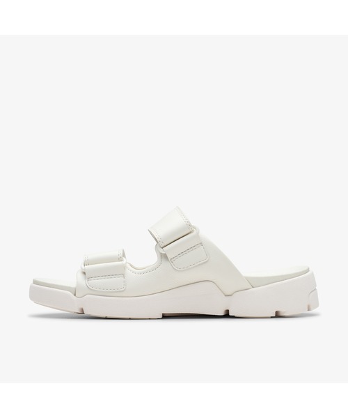 Clarks(クラークス)の「Trigenic2 Sun / トライジェニック2サン(ホワイトレザー)(サンダル・レディース・ホワイト・UK3.5/UK4/UK5.5/UK6.5/UK5)」の2枚目の写真