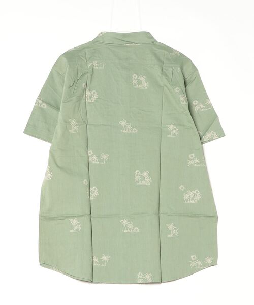 BILLABONG（ビラボン）の「ビラボン BILLABONG SUNDAYS MINI SS サーフ 半袖シャツ（シャツ/ブラウス・メンズ・ブラック/クリーム/グリーン・M/L）」の4枚目の写真