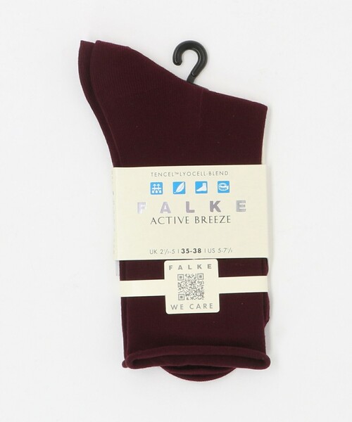 FALKE(ファルケ)の「<FALKE>アクティブ ブリーズ ソックス(ソックス/靴下・レディース・グレー/ホワイト/ダークブラウン・FREE)」の7枚目の写真