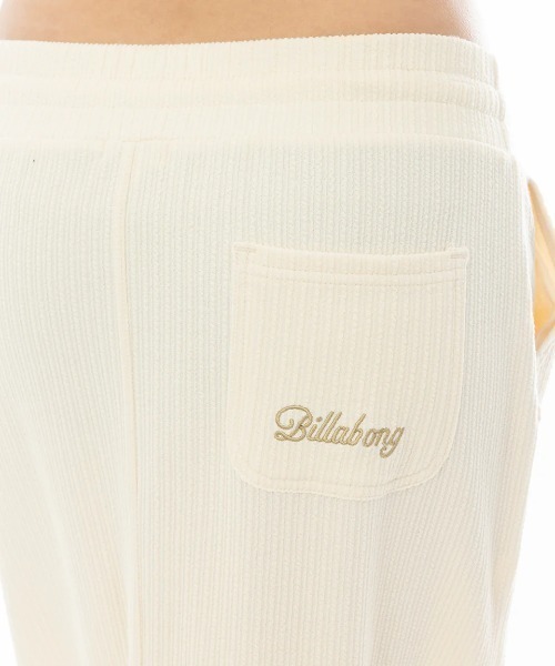 BILLABONG(ビラボン)の「BILLABONG レディース 【CHILLWEAR】 JACQUARD RIB LONG SKIRT スカート 【2025年春夏モデル】/ビラボンウエストゴムドローコード付きスリットロングスカート(スカート・レディース・ブラック/アイボリー/オレンジ系その他・MEDIUM)」の5枚目の写真