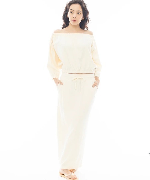 BILLABONG レディース 【CHILLWEAR】 JACQUARD RIB LONG SKIRT