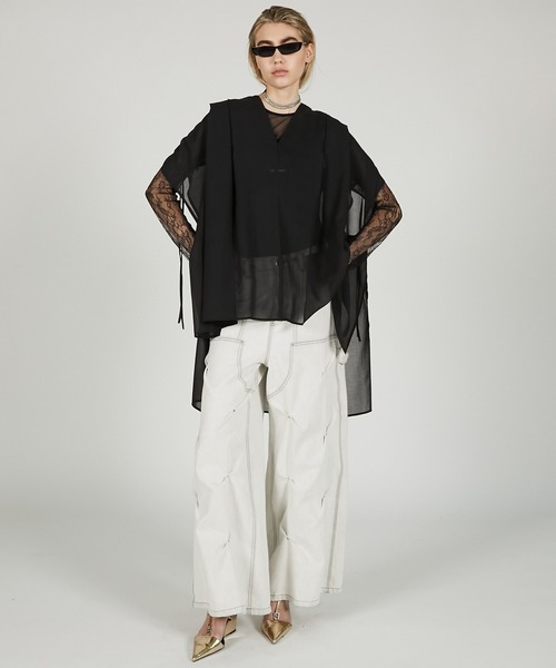 PRANK PROJECTスカーフネックブラウス スカーフネックブラウス / Scarf Neck Blouse（シャツ/ブラウス