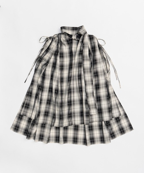 PRANK PROJECT(プランクプロジェクト)の「スカーフネックブラウス / Scarf Neck Blouse(シャツ/ブラウス・レディース・マルチ/ブラック・FREE)」の16枚目の写真