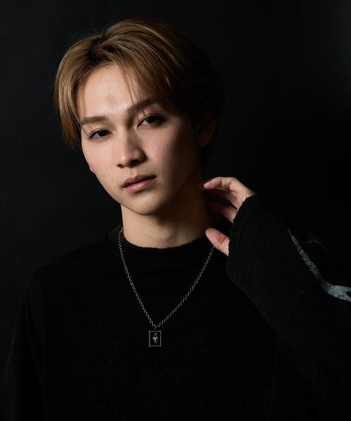 WEGO(ウィゴー)の「WEGO/フレームモチーフネックレス(ネックレス・メンズ・その他1/その他2・FREE)」の12枚目の写真