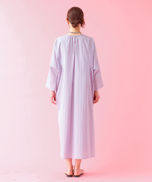 Rouge vif la cle（ルージュヴィフラクレ）の「【Le Melange/ル・メランジュ】ストライプスワンピース/ワンピース/ストライプ【WEB限定】（ワンピース・レディース・ピンク・フリー）」の7枚目の写真