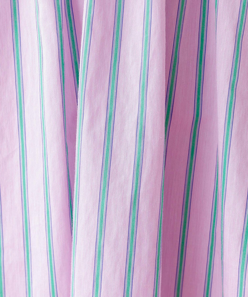 Rouge vif la cle（ルージュヴィフラクレ）の「【Le Melange/ル・メランジュ】ストライプスワンピース/ワンピース/ストライプ【WEB限定】（ワンピース・レディース・ピンク・フリー）」の2枚目の写真