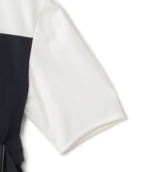 CAST:（キャストコロン）の「【1枚で着映える】ビスチェコンビカットソー（Tシャツ/カットソー・レディース・ブラック/ネイビー/グリーン系その他7・M）」の16枚目の写真