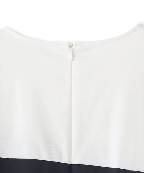 CAST:（キャストコロン）の「【1枚で着映える】ビスチェコンビカットソー（Tシャツ/カットソー・レディース・ブラック/ネイビー/グリーン系その他7・M）」の4枚目の写真