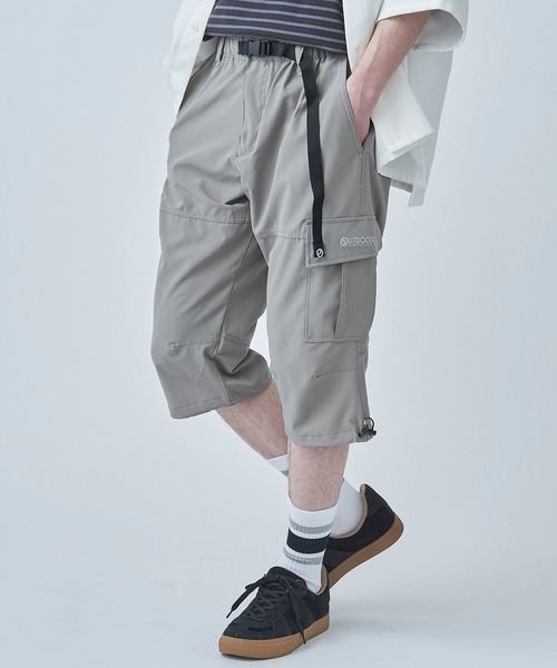 最終価格！ピグメントダイカーブパンツ セール】【OUTDOOR PRODUCTS】カーゴパンツ メンズ 7分丈