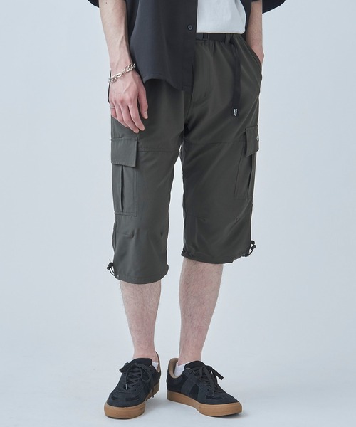 OUTDOOR PRODUCTS（アウトドアプロダクツ）の「【OUTDOOR PRODUCTS】カーゴパンツ メンズ ７分丈 ショートパンツ ストレッチ 084640（カーゴパンツ・メンズ・ブラック/ネイビー/カーキ/グレイッシュベージュ・LL/M/L）」の10枚目の写真