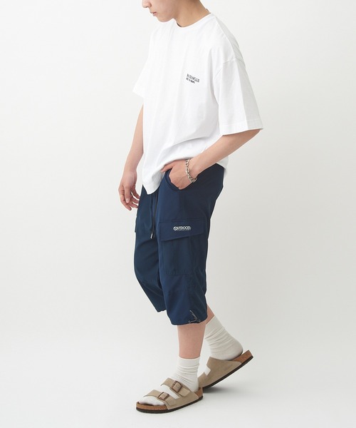 OUTDOOR PRODUCTS(アウトドアプロダクツ)の「【OUTDOOR PRODUCTS】カーゴパンツ メンズ 7分丈 ショートパンツ ストレッチ 084640(カーゴパンツ・メンズ・ブラック/ネイビー/カーキ/グレイッシュベージュ・LL/M/L)」の20枚目の写真
