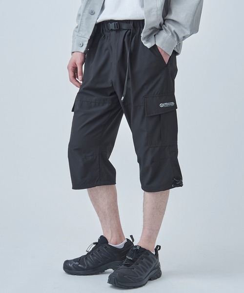OUTDOOR PRODUCTS(アウトドアプロダクツ)の「【OUTDOOR PRODUCTS】カーゴパンツ メンズ 7分丈 ショートパンツ ストレッチ 084640(カーゴパンツ・メンズ・ブラック/ネイビー/カーキ/グレイッシュベージュ・LL/M/L)」の22枚目の写真