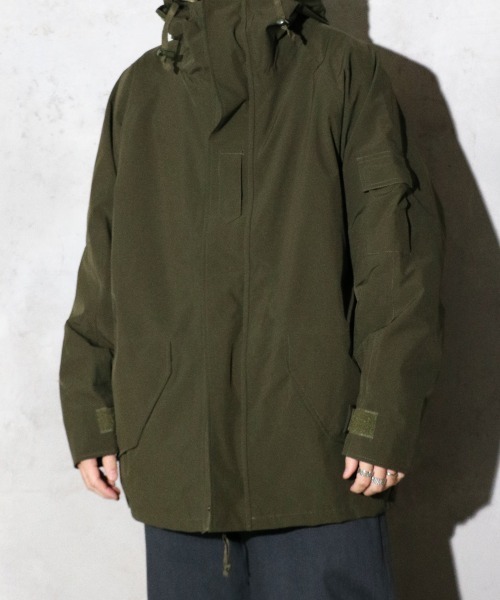 MILITARY(ミリタリー)の「U.S MILITARY / ユーエスミリタリー MIL-TEC GEN1 ECWCS LEVEL6 JACKET & LEVEL3 FLEECE FULL SET レベル6 フルセット(ブルゾン・メンズ・ブラック/オリーブ・MEDIUM/LARGE/X-LARGE)」の2枚目の写真