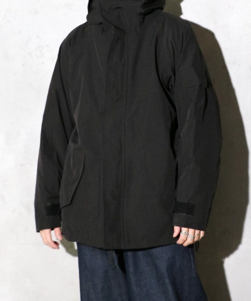 MILITARY(ミリタリー)の「U.S MILITARY / ユーエスミリタリー MIL-TEC GEN1 ECWCS LEVEL6 JACKET & LEVEL3 FLEECE FULL SET レベル6 フルセット(ブルゾン・メンズ・ブラック/オリーブ・MEDIUM/LARGE/X-LARGE)」の3枚目の写真