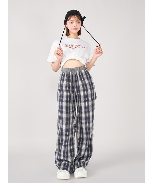 Darich(ダーリッチ)の「NATURAL RECREATIONTシャツ(Tシャツ/カットソー・レディース・チャコールグレー/ホワイト/ネイビー・FREE)」の11枚目の写真