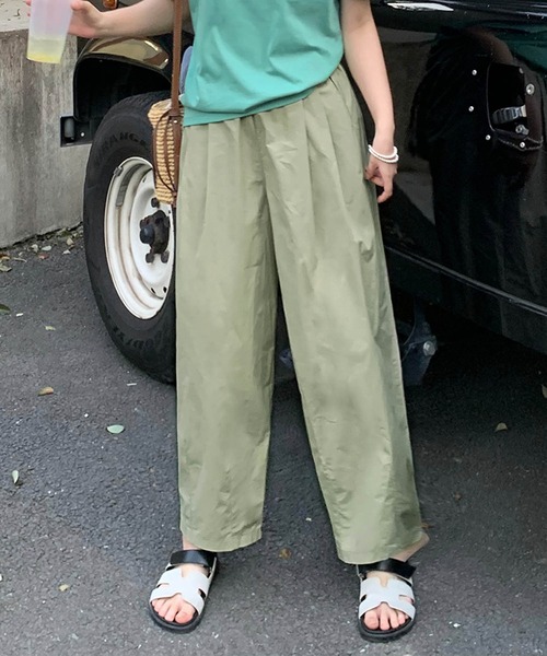 DECADE CLASSIC(ディケイド クラシック)の「【DECADE CLASSIC】カラフルコットンパンツ(チノパンツ・レディース・ライトベージュ/ベージュ/ネイビー/グリーン・MEDIUM/LARGE/SMALL)」の10枚目の写真