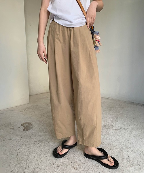 DECADE CLASSIC(ディケイド クラシック)の「【DECADE CLASSIC】カラフルコットンパンツ(チノパンツ・レディース・ライトベージュ/ベージュ/ネイビー/グリーン・MEDIUM/LARGE/SMALL)」の13枚目の写真