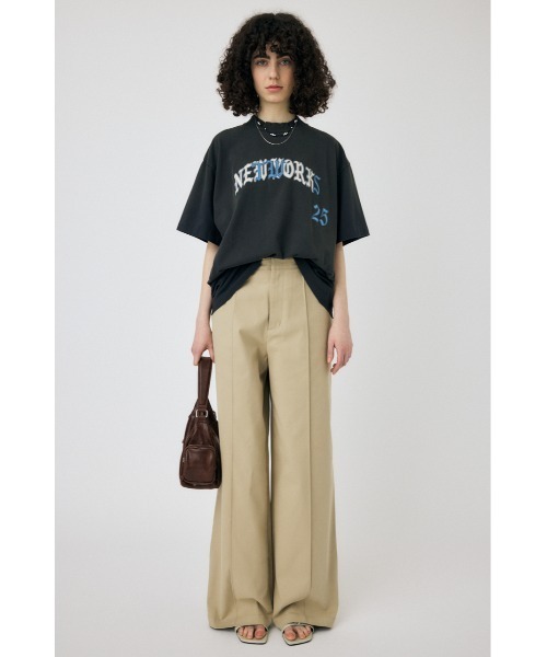 MOUSSY(マウジー)の「NETWORKS FADED Tシャツ(Tシャツ/カットソー・レディース・ブラック/ライトブルー・FREE)」の6枚目の写真