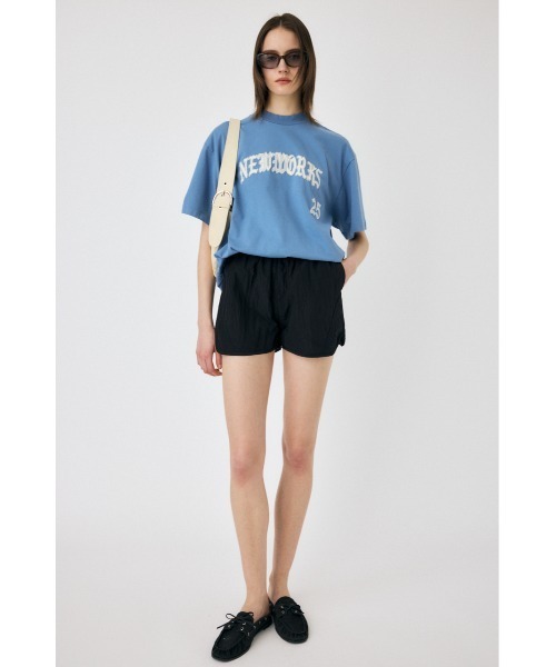 MOUSSY(マウジー)の「NETWORKS FADED Tシャツ(Tシャツ/カットソー・レディース・ブラック/ライトブルー・FREE)」の12枚目の写真