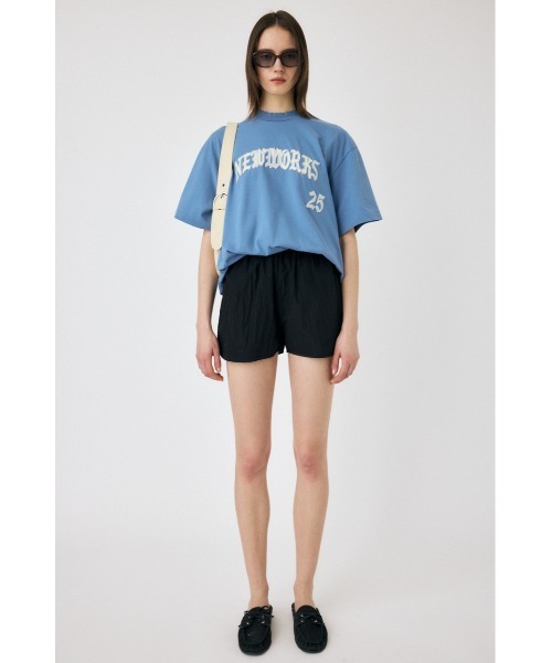 MOUSSY(マウジー)の「NETWORKS FADED Tシャツ(Tシャツ/カットソー・レディース・ブラック/ライトブルー・FREE)」の13枚目の写真