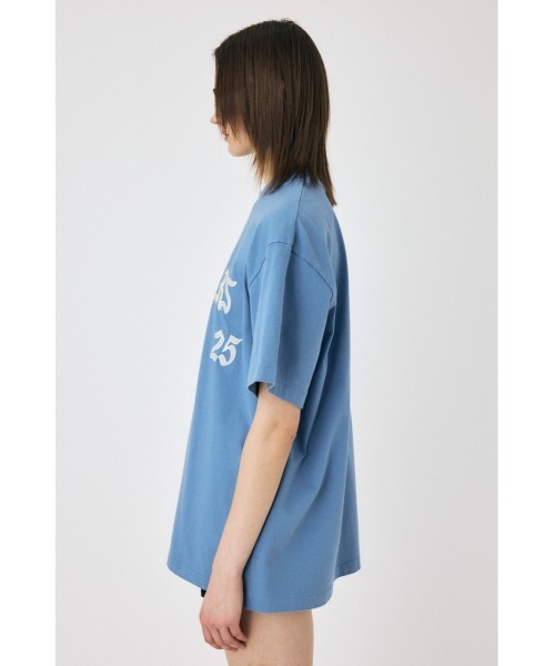 MOUSSY(マウジー)の「NETWORKS FADED Tシャツ(Tシャツ/カットソー・レディース・ブラック/ライトブルー・FREE)」の17枚目の写真
