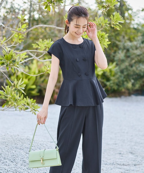 洗える ｜ フレンチシック パンツ セットアップ ｜ レディース
