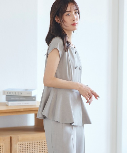 洗える ｜ フレンチシック パンツ セットアップ ｜ レディース