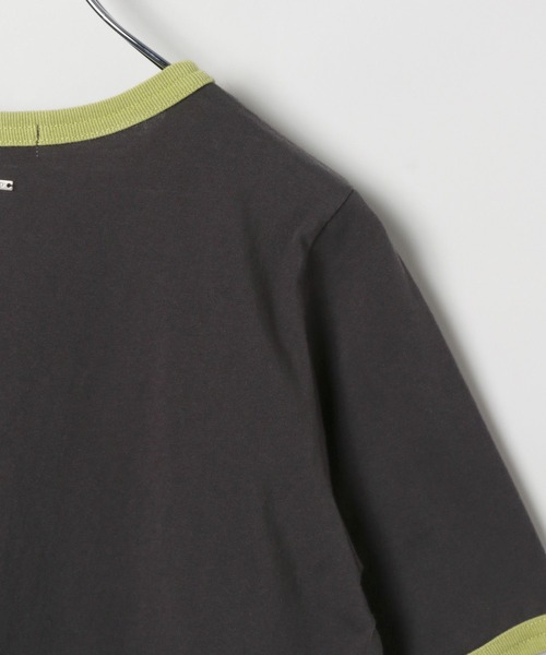 LEPSIM（レプシィム）の「リンガーT　324450（Tシャツ/カットソー・レディース・オレンジ/チャコールグレー/アイボリー・FREE）」の22枚目の写真