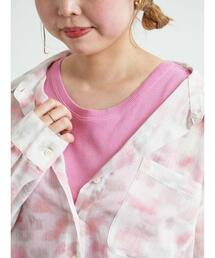 SM2（エスエムツー）の「ピグメント加工カップ付ノースリーブ（Tシャツ/カットソー）」