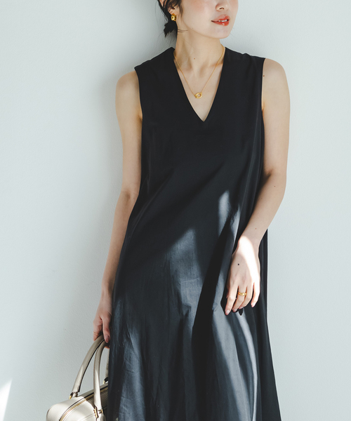 MARIHA(マリハ)の「《追加》MARIHA/マリハ 夏の月影のドレス(ワンピース・レディース・ブラック/サックスブルー/ダークパープル/ブラウン・34/36/38)」の8枚目の写真