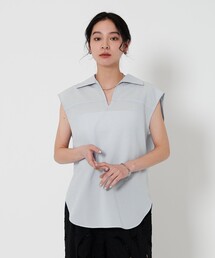 BEAUTY&YOUTH UNITED ARROWS | スキッパー フレンチスリーブ ブラウス(シャツ/ブラウス)