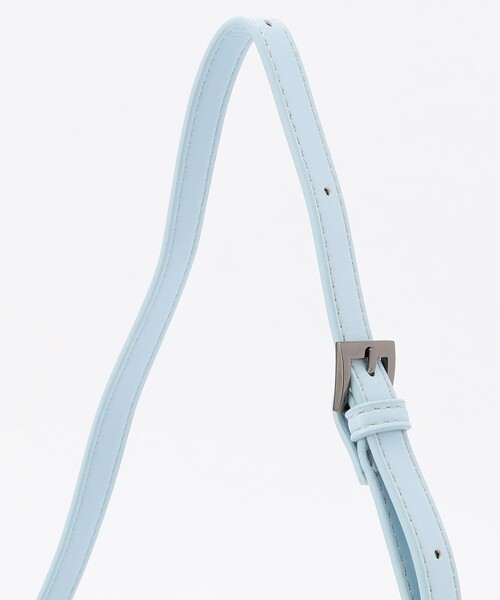 HVISK（ヴィスク）の「HVISK/ヴィスク HALO MATTE TWILL / 2WAY ワンハンドルバッグ / マットツイル ショルダーバッグ（ショルダーバッグ・レディース・サックスブルー・ONE SIZE）」の5枚目の写真