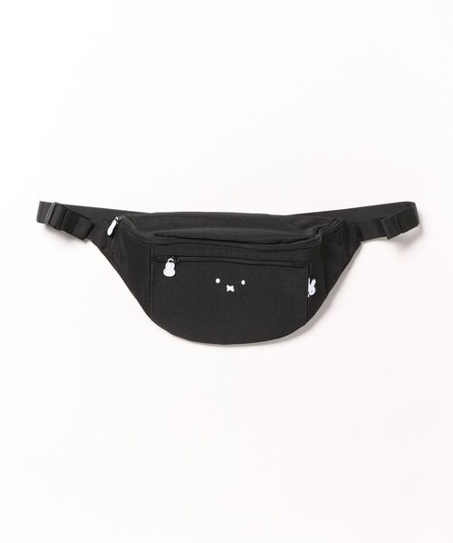 Miffy( ミッフィー)の「【miffy/ミッフィー】 ウエストバッグ フェイスデザイン(ボディバッグ/ウエストポーチ・レディース・ライトブルー/ブラック/ベージュ/ブラウン系その他/アイボリー・FREE)」の3枚目の写真