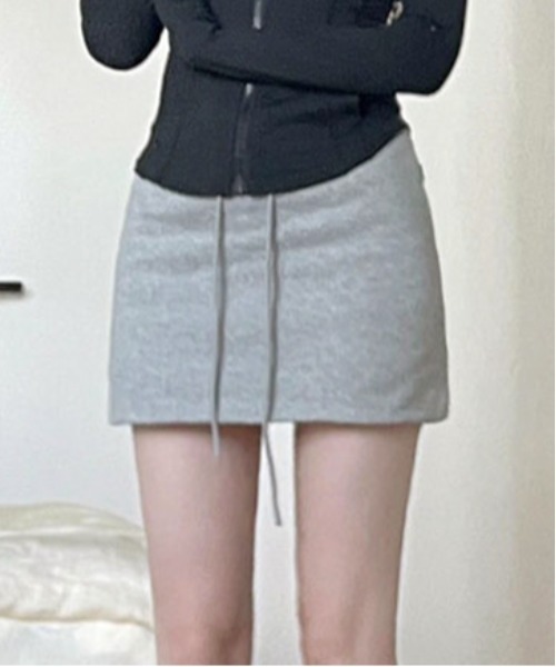 Per sist ence（パーシエンス）の「スウェットミニスカパン（スカート・レディース・ブラック/グレー/ホワイト・LARGE/MEDIUM）」の15枚目の写真