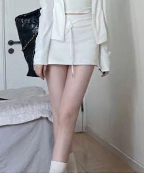 Per sist ence（パーシエンス）の「スウェットミニスカパン（スカート・レディース・ブラック/グレー/ホワイト・LARGE/MEDIUM）」の12枚目の写真