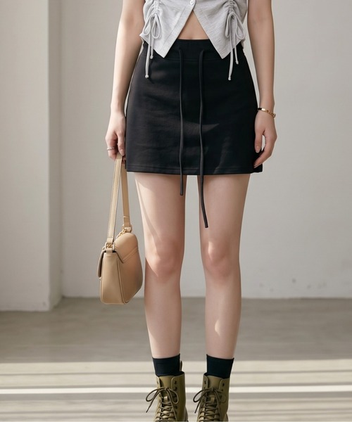 Per sist ence（パーシエンス）の「スウェットミニスカパン（スカート・レディース・ブラック/グレー/ホワイト・LARGE/MEDIUM）」の17枚目の写真